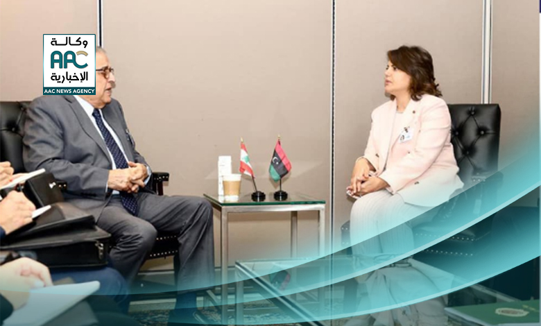 المنقوش: ناقشتُ مع وزير خارجية لبنان العلاقات الثنائية