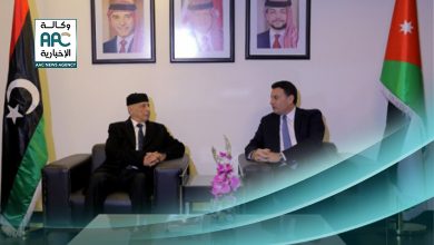 عقيلة صالح يجري مباحثات رسمية في الأردن